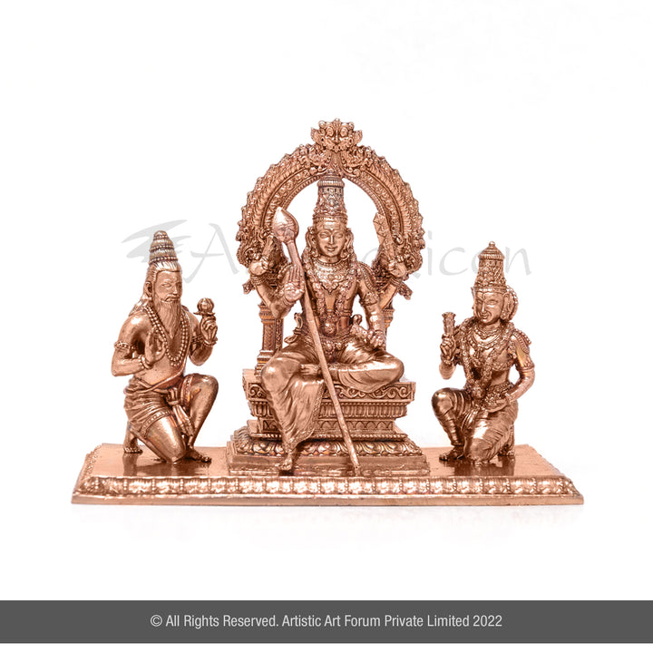 Thiruparankundram Murugan Statue |  Handcrafted Bronze Kartikeya Idol