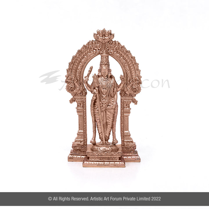 Lord Thiruchendur Murugan Idol | Bronze Murugan Statue For Home