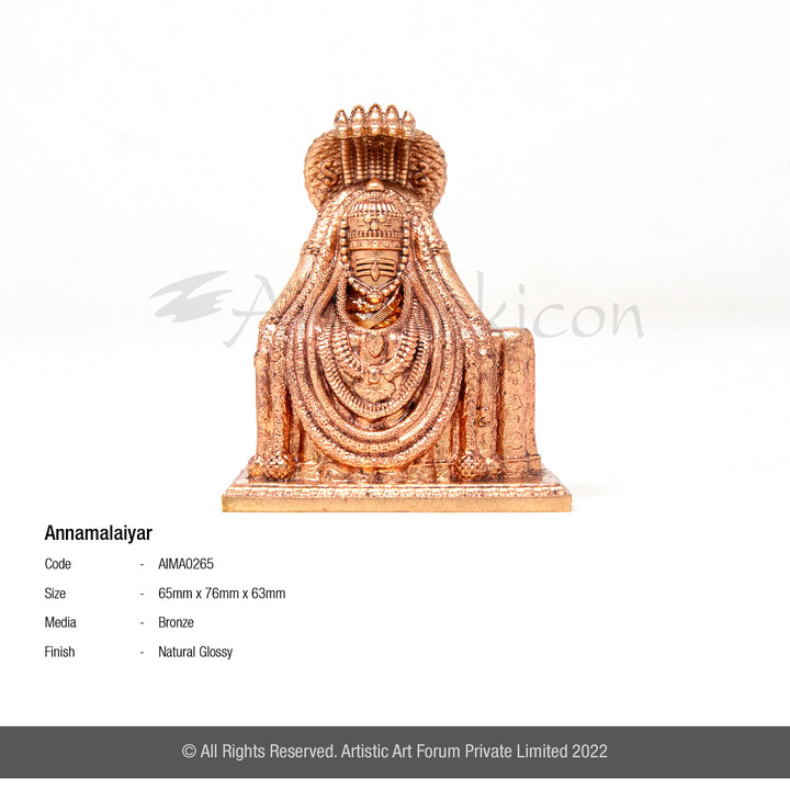 Annamalaiyar with Unnamalai Amman Idol