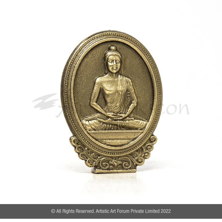 Oval Shape Buddha Idol | Indoor Decor