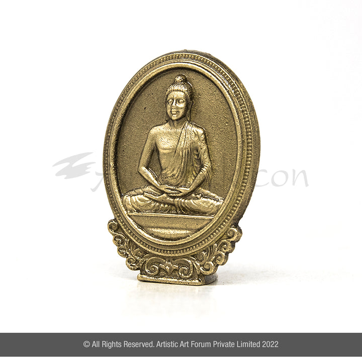 Oval Shape Buddha Idol | Indoor Decor