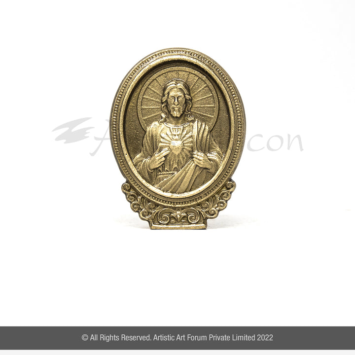 Brass Jesus Christ Idol