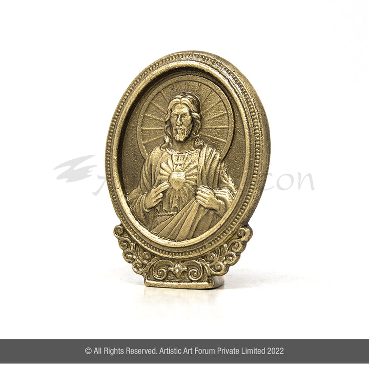Brass Jesus Christ Idol