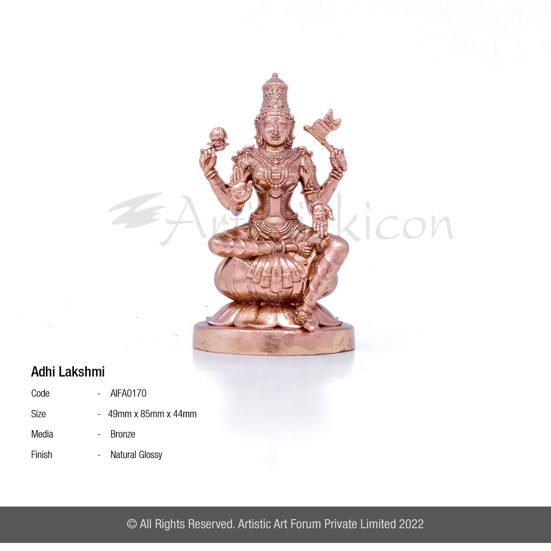 Adi Lakshmi Idol for home