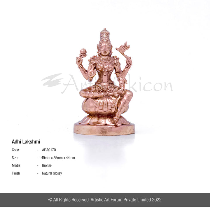 Adi Lakshmi Idol for home