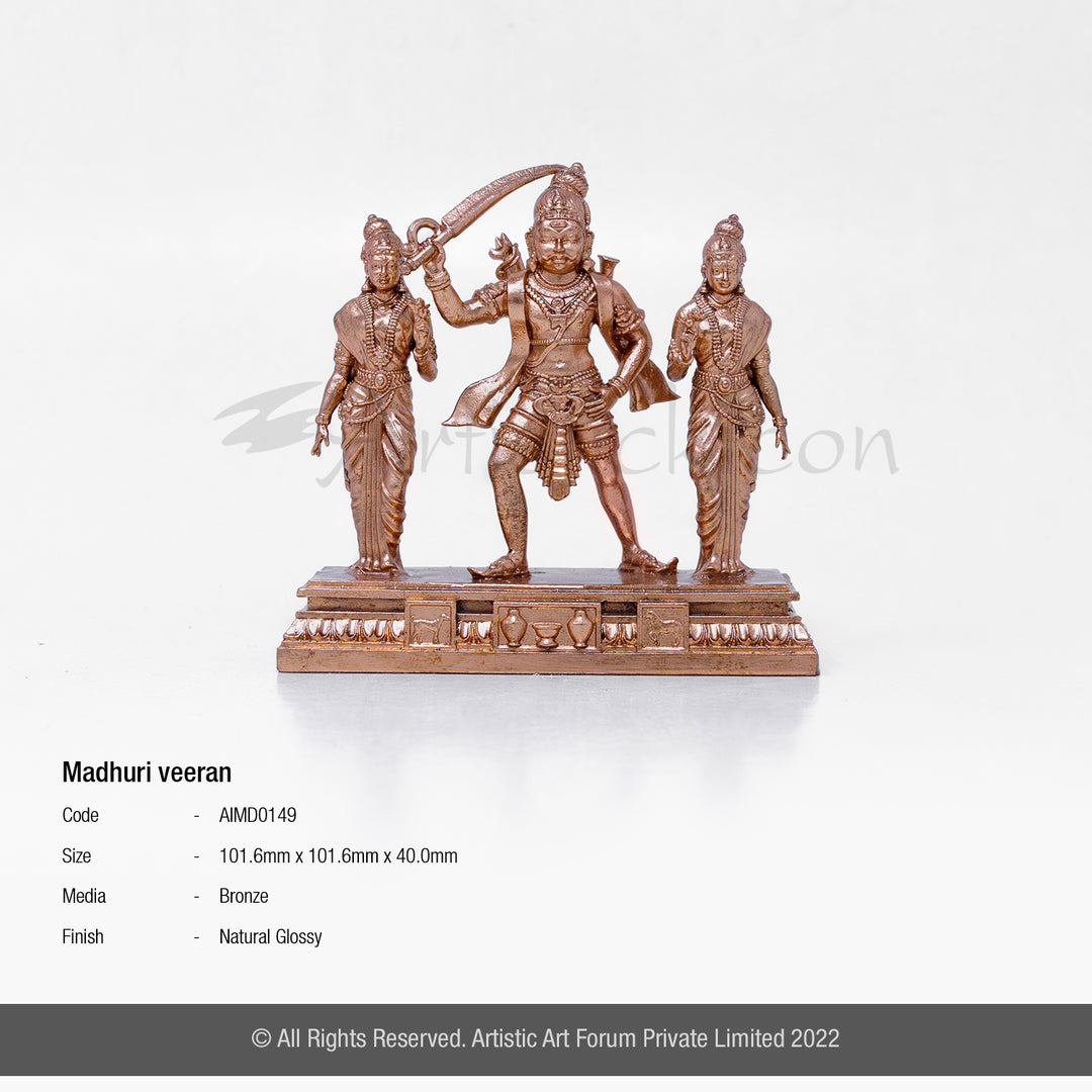 Bronze Madurai Veeran 