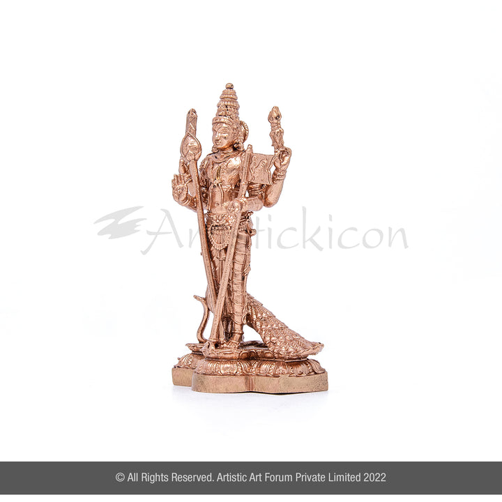 Bronze Murugan Valli Deivanai 