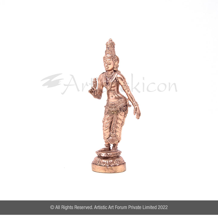 Bronze Murugan Valli Deivanai