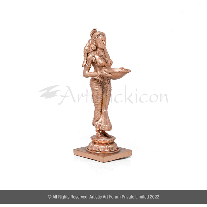Bronze Paavai Vilakku  