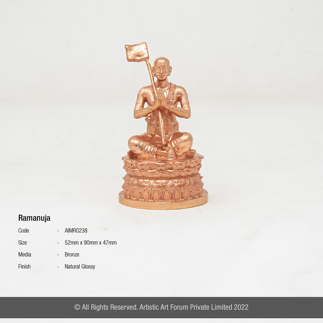 Bronze Ramanujar idols