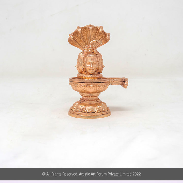  Chaturmukha Shiva Lingam Idol