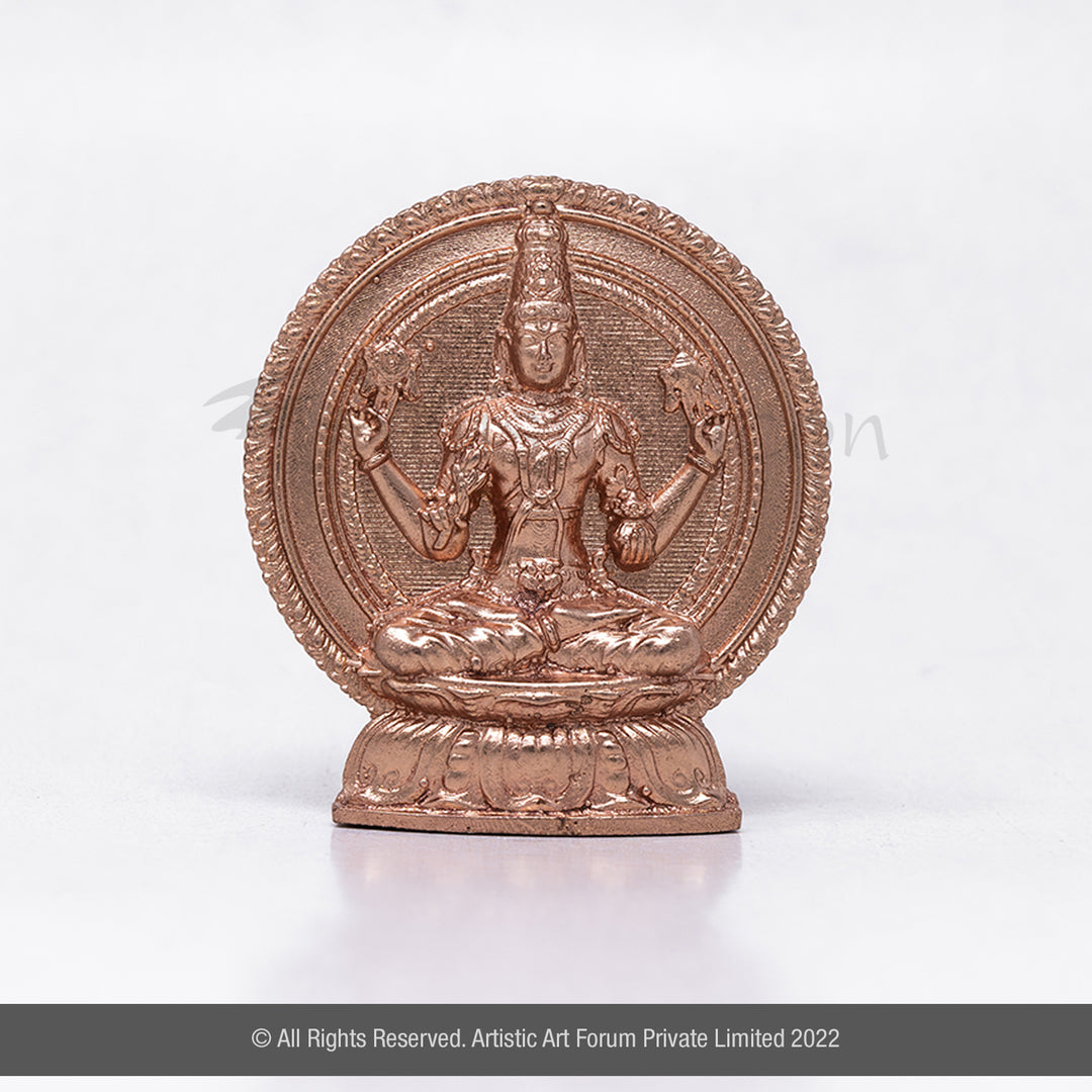 Dhanvantari Sitting Plate Idol