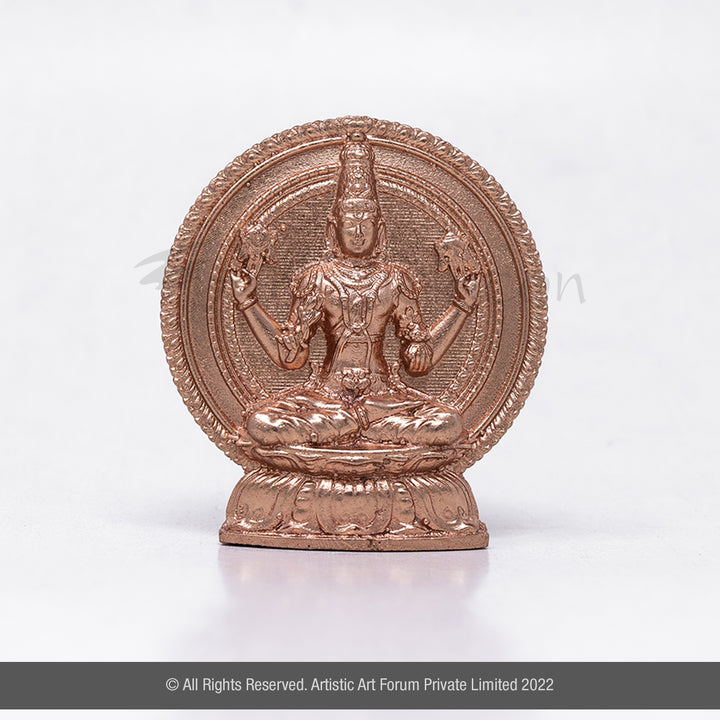 Dhanvantari Sitting Plate Idol