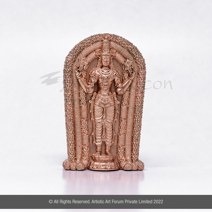 Bronze Dhanvantari Standing Idol