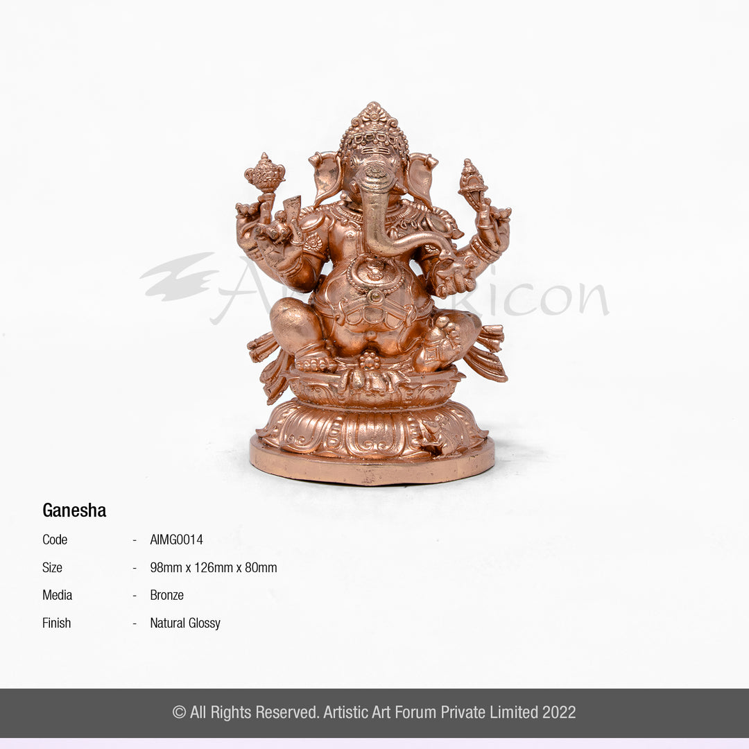 Bronze Ganpati Idol