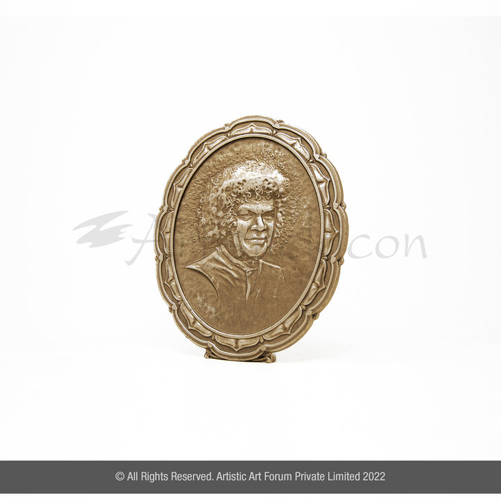 Handcrafted Puttaparthi Sai Baba Brass Table Decor