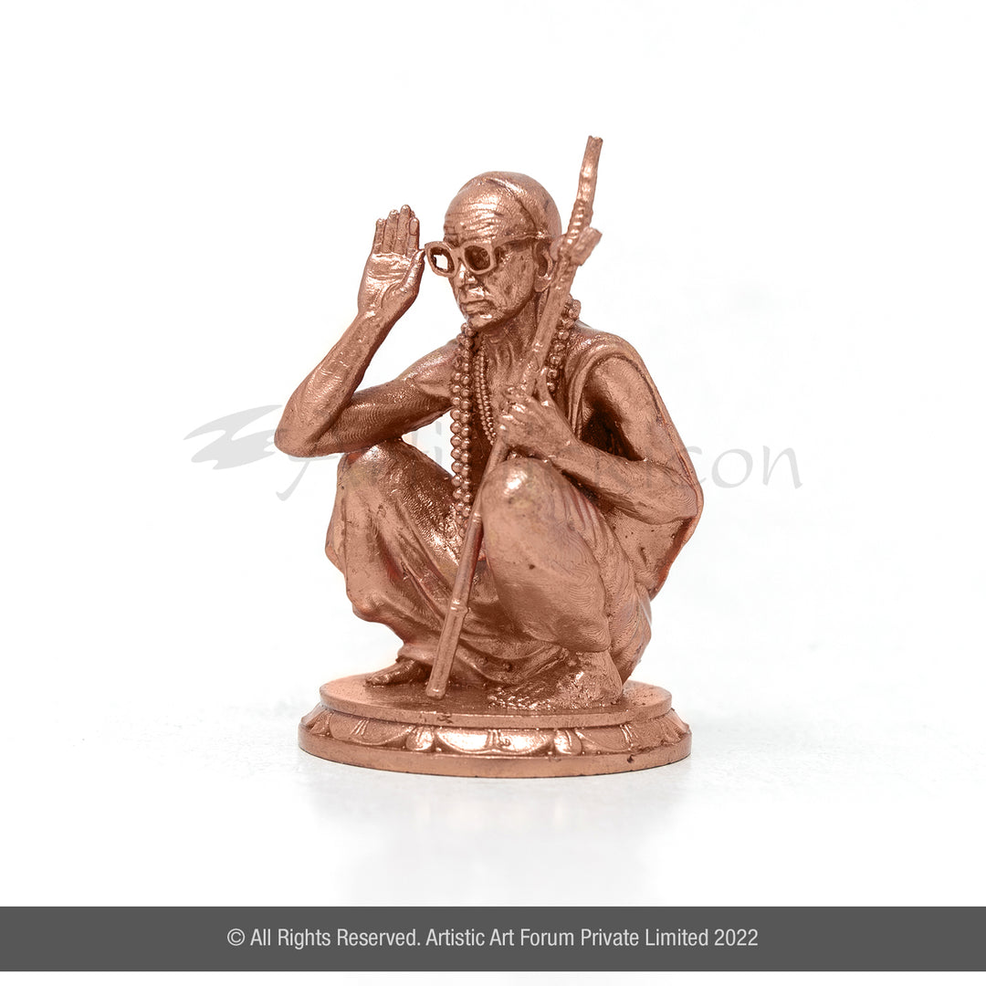 Bronze Kanchi Maha Periyava Idol