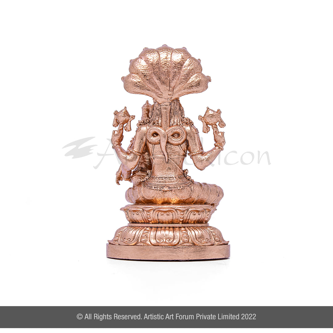 Lakshmi Narasimha idol at home