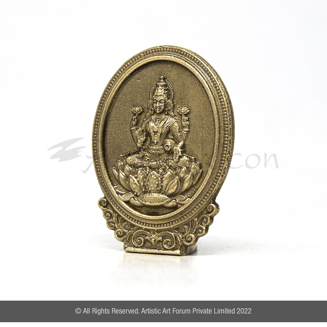 Brass Lakshmi idol for home