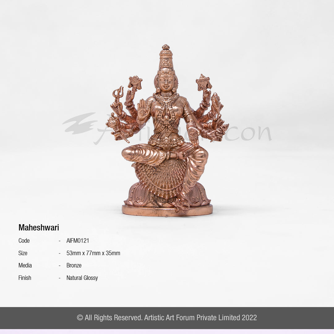buy bronze Maheshwari idol 