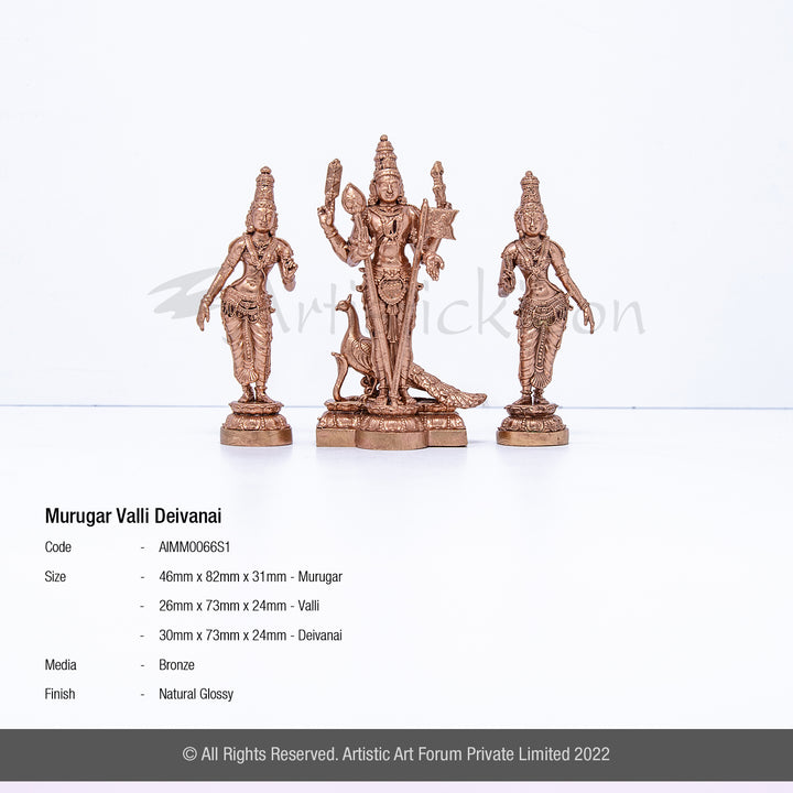 Lord Murugan Valli Deivanai