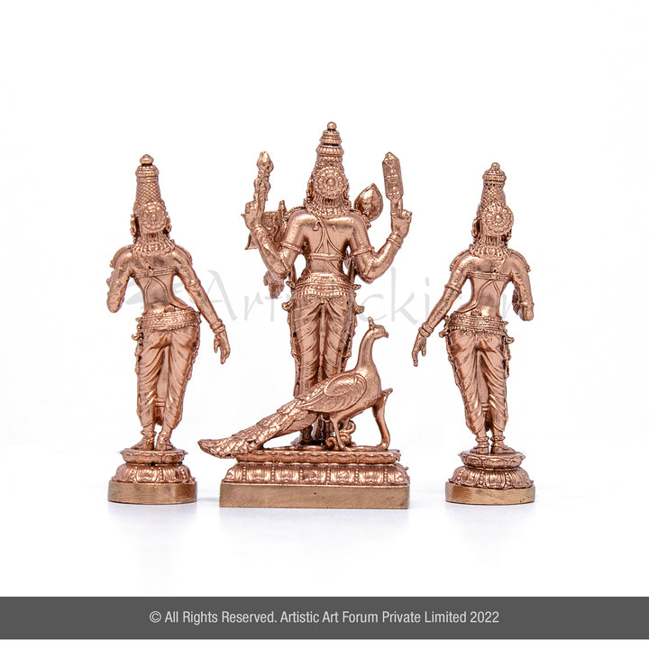 Lord Murugan Valli Deivanai