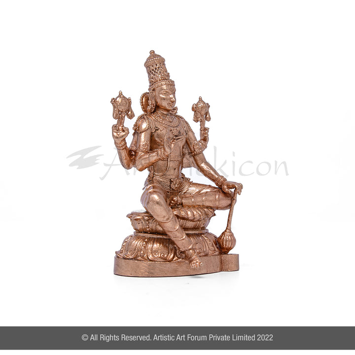 Bronze Narayan idol