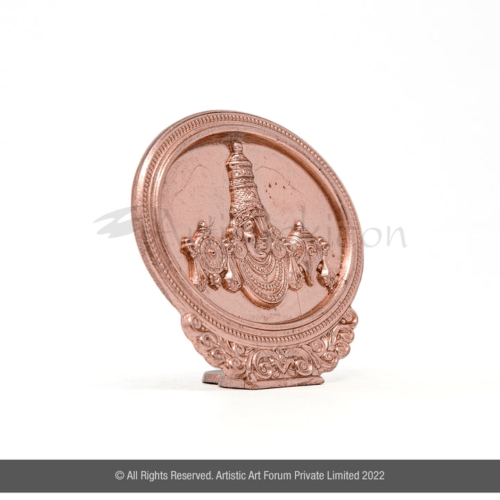 Oval Shape Perumal idol