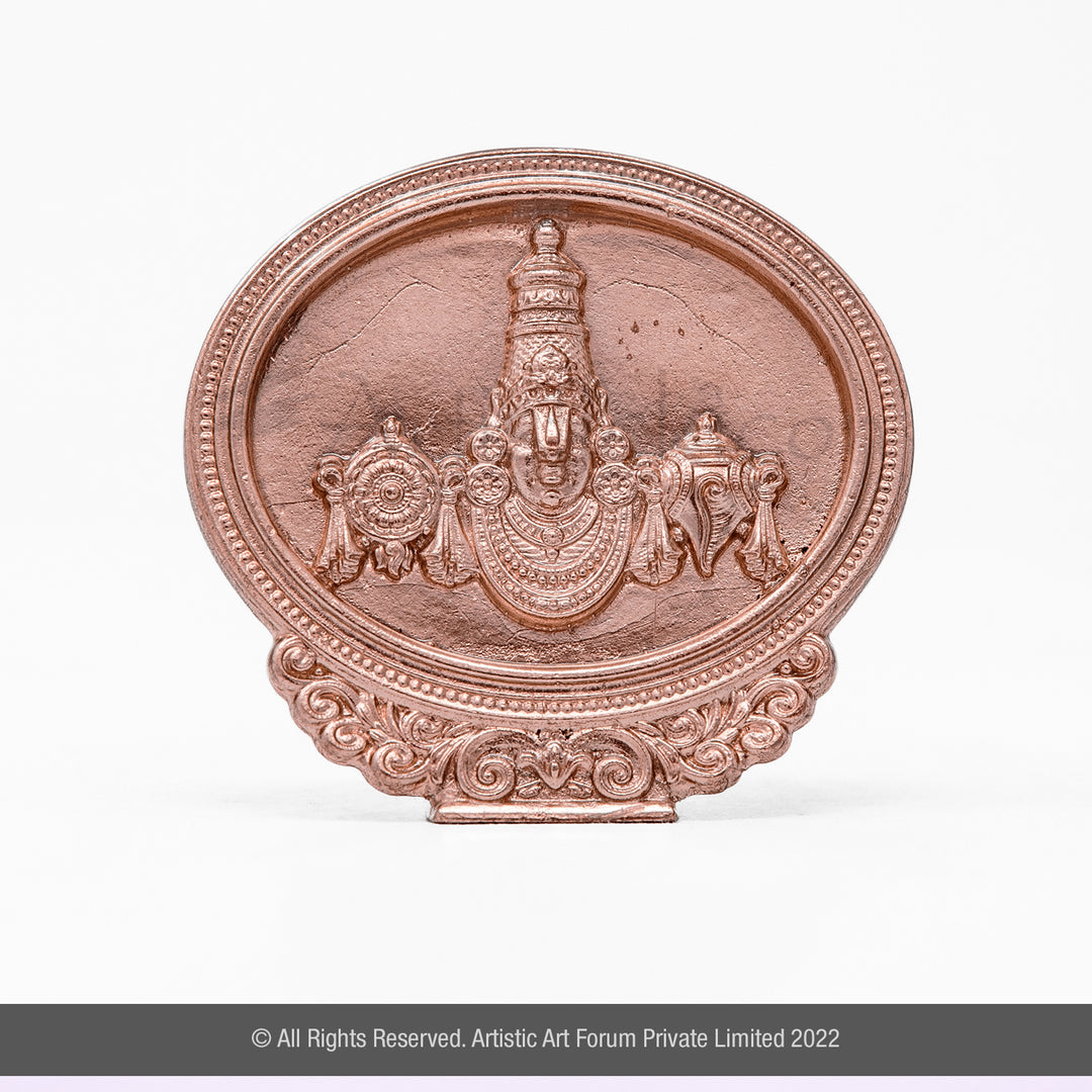 Oval Shape Perumal Car Dashbord Idol