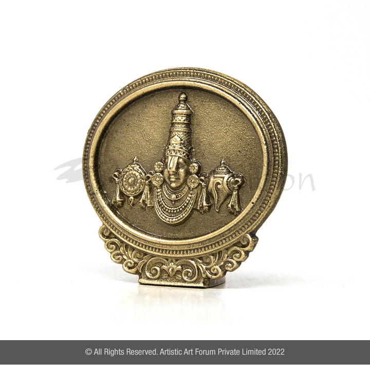 Oval shape Perumal Idol