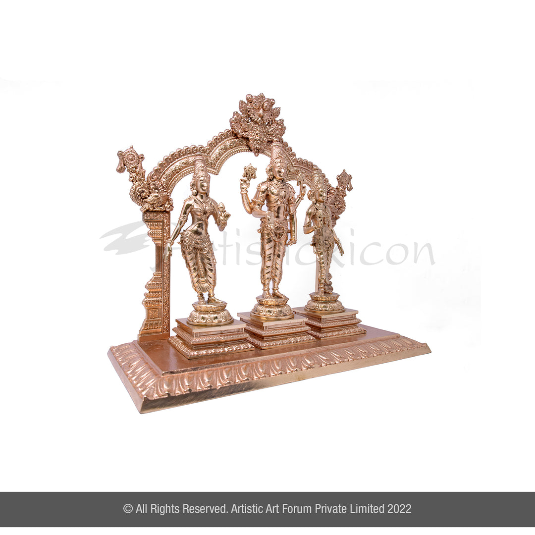 Bronze Perumal Sridevi Boodevi Idol