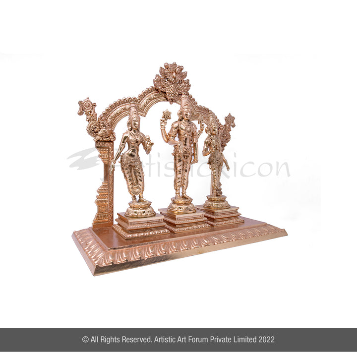 Bronze Perumal Sridevi Boodevi Idol