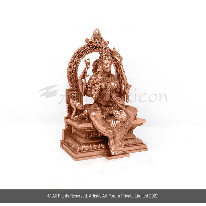 Goddess Rajarajeshwari idol  | Bronze Statue for Home