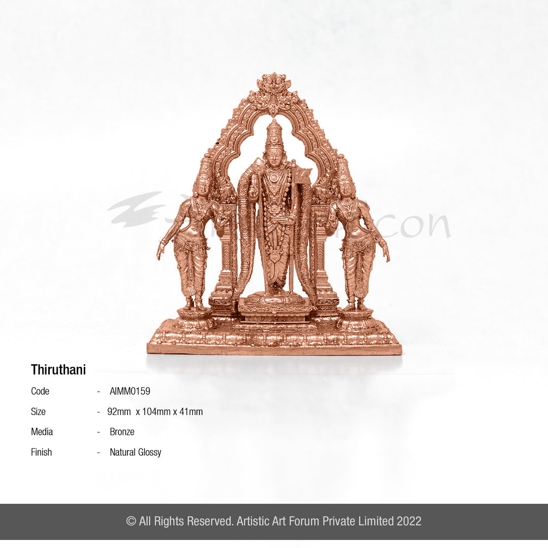Bronze murugan idol