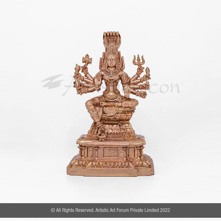 Thiruvadisoolam Devi Karumari Amman Statue | Bronze Amman Idol for Home