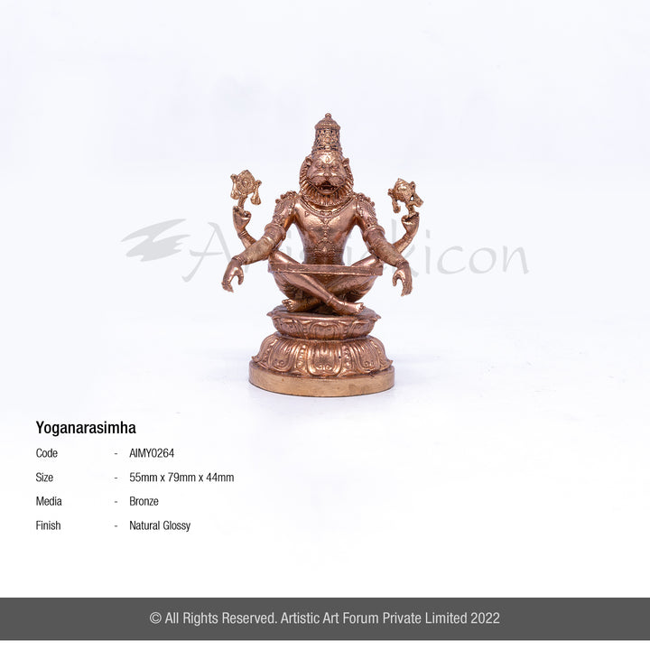 Yoga Narasimhar Statue
